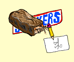 300x250 Snickers Doodles A Salamander Drawing - Snickers Drawing