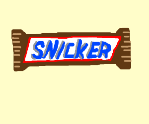 300x250 Snickers Bar Drawing - Snickers Drawing