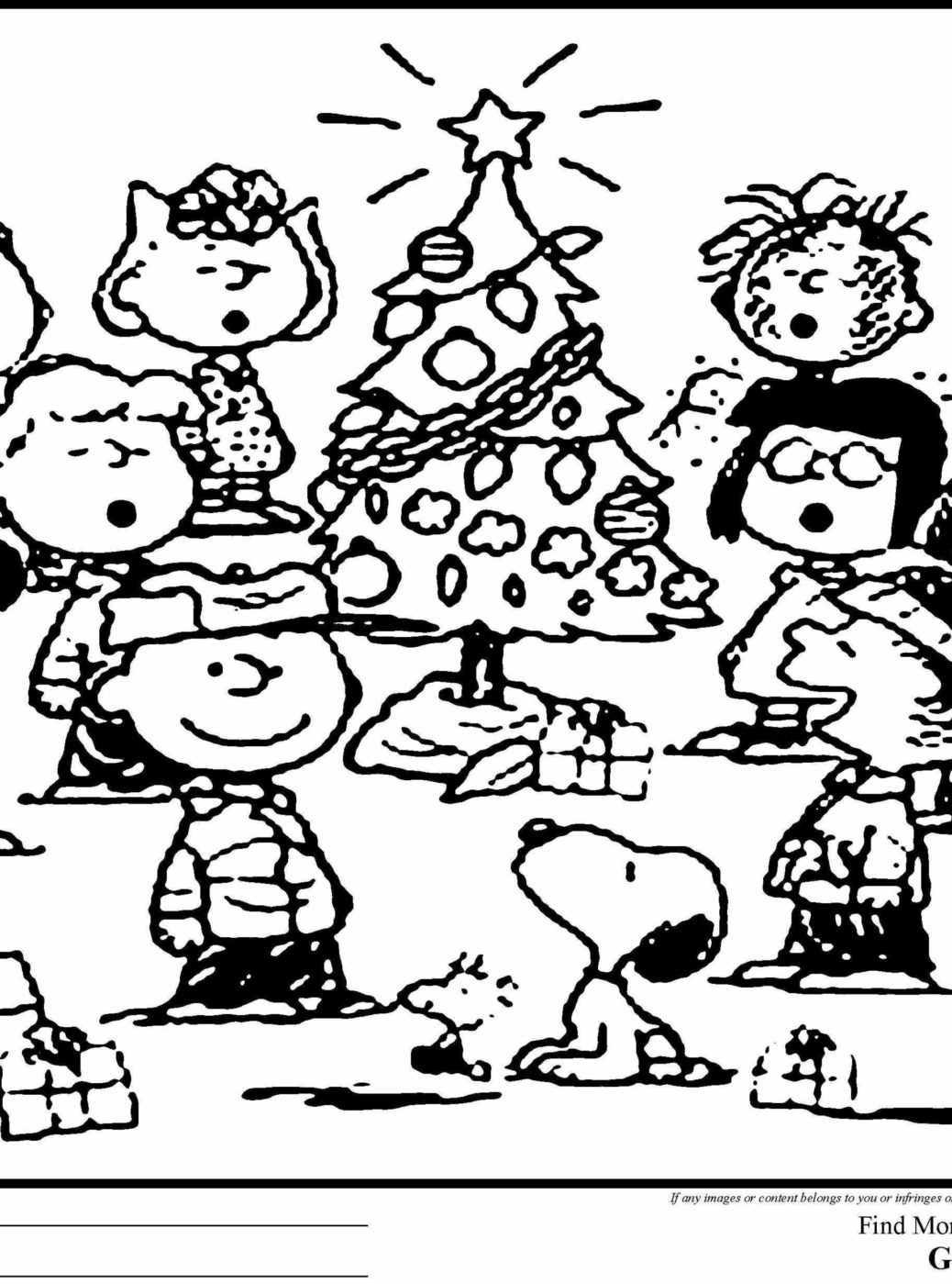 1038x1399 kids snoopy christmas pictures easy drawings - Snoopy Christmas Drawing