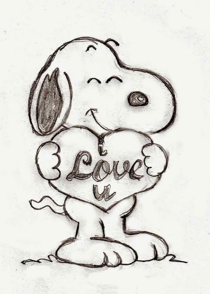 720x1006 that's cute snoopypeanuts snoopy, snoopy love, snoopy pictures - Snoopy Drawing
