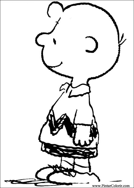 567x794 drawings to paint colour snoopy - Snoopy Drawing