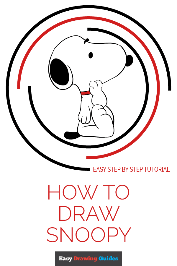 600x900 how to draw snoopy - Snoopy Drawing Pictures