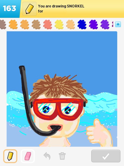 500x667 snorkel drawings - Snorkel Drawing