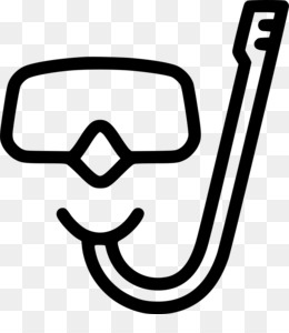 260x300 snorkel mask png - Snorkel Drawing