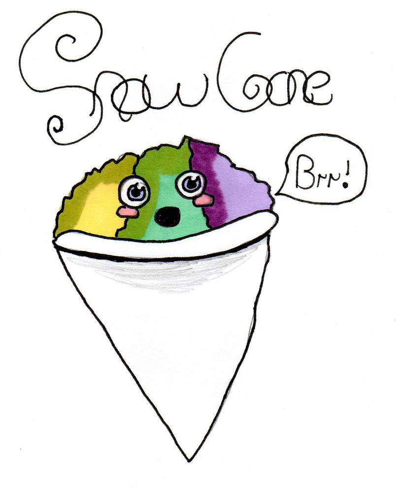 804x994 kawaii drawing snow cone !!! - Snow Cone Drawing