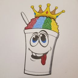 258x258 king snowy snow cones - Snow Cone Drawing