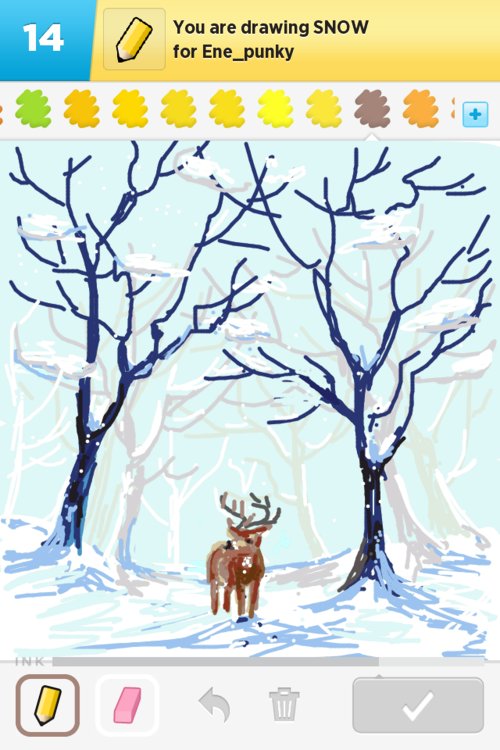 500x750 Snow Drawings - Snow Drawing