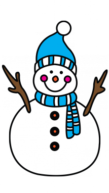 215x382 how to draw a snowman crafts draw a snowman, drawings - Snow Man Drawing