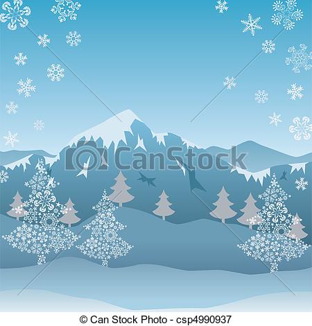 450x470 Snow Mountain This Graphic Is Snow Mountain Illustration Vector - Snow Mountain Drawing