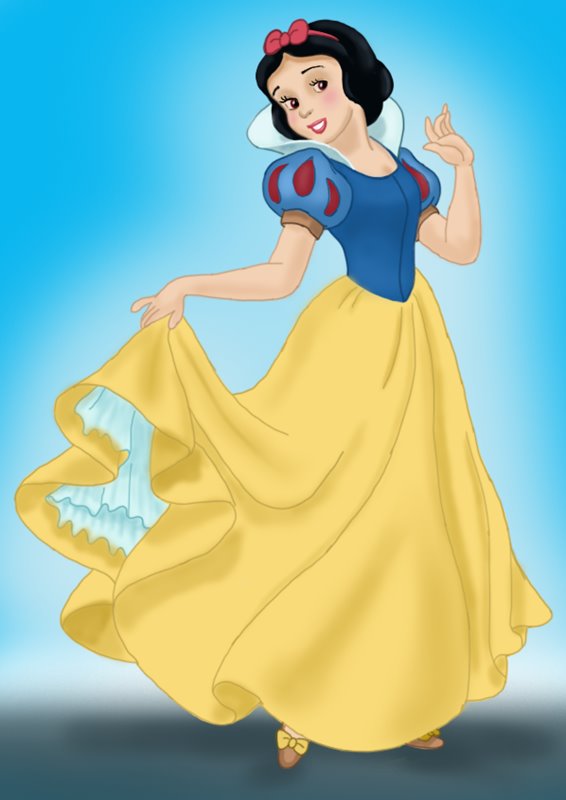 566x800 Learn How To Draw Snow White Princess From Snow White - Snow White Cartoon Drawing