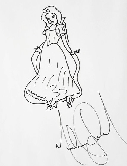 428x559 Snow White Drawing - Snow White Drawing