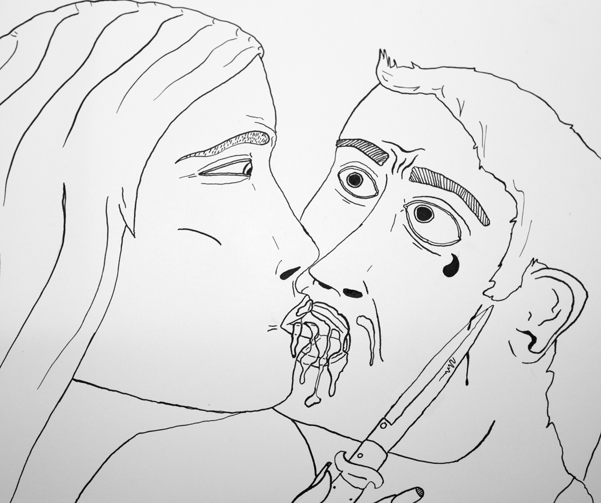 1200x1003 snowball fight daily dirty drawing - Snowball Drawing