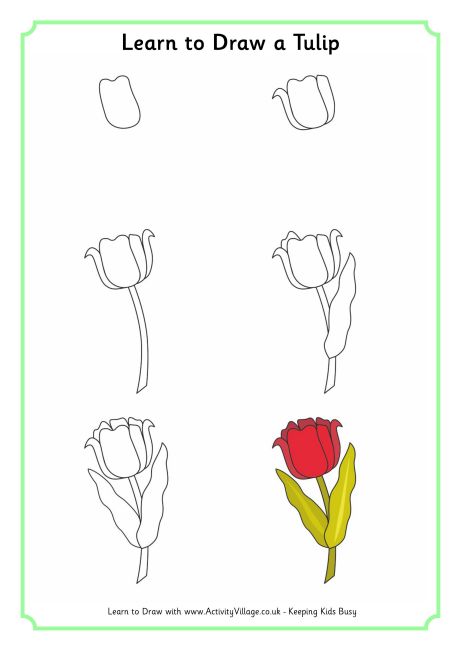 460x650 Learn To Draw A Snowdrop - Snowdrop Flower Drawing