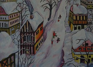 300x215 Snowfall Drawings - Snowfall Drawing