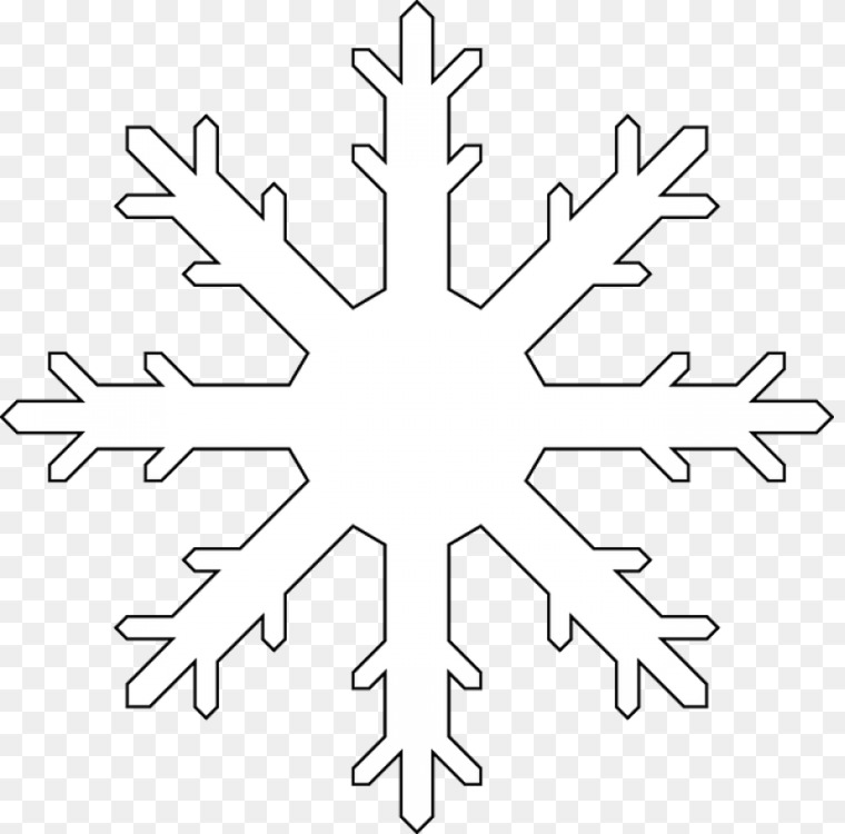 760x750 snowflake drawing line art cartoon cc0 - Snowflake Cartoon Drawing