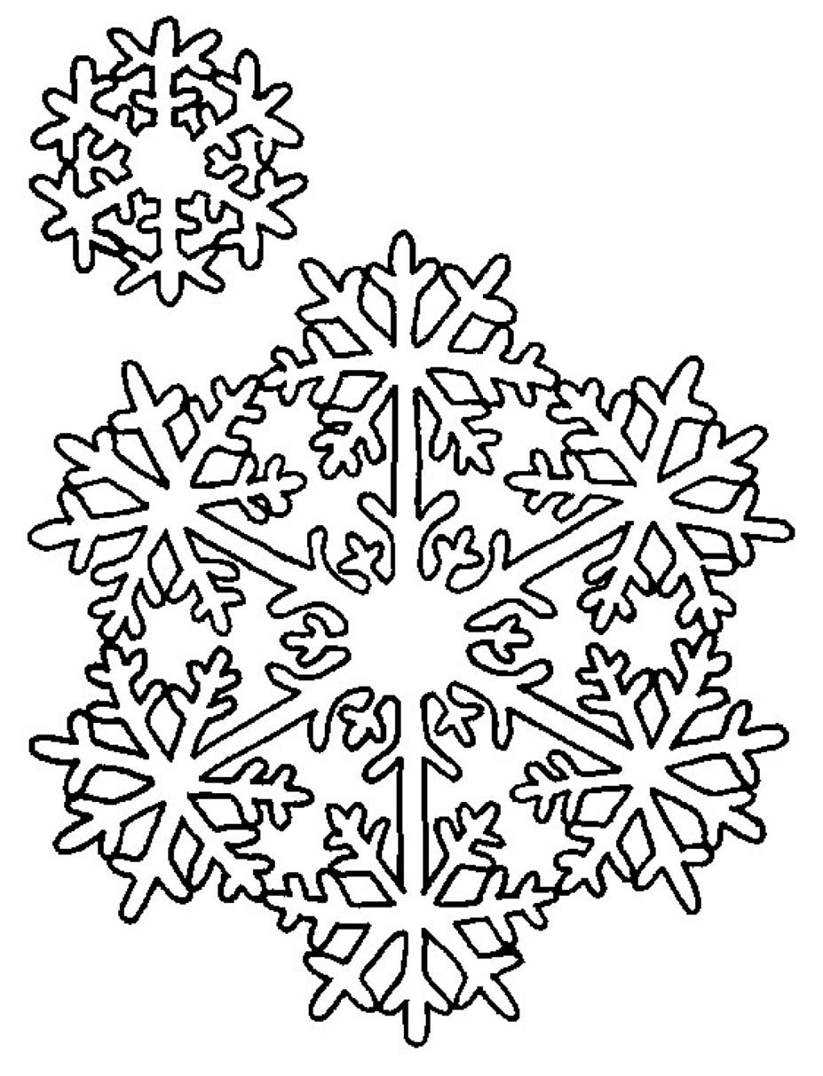 927x1213 printable coloring pictures of snowflakes cartoon images snowflake - Snowflake Cartoon Drawing