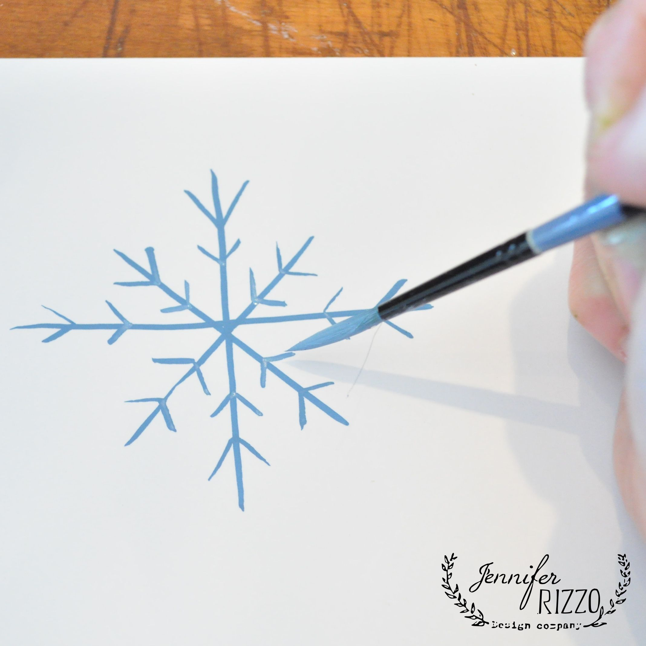 2136x2136 easy to draw snowflake how to paint a snowflake kids arts - Snowflake Drawing For Kids
