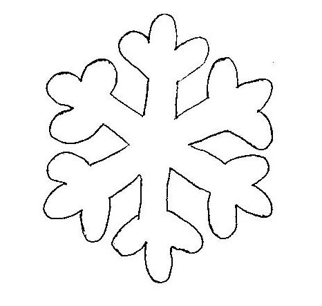 466x444 how to draw a snowflake easy how to make paper snowflakes - Snowflake Drawing Images