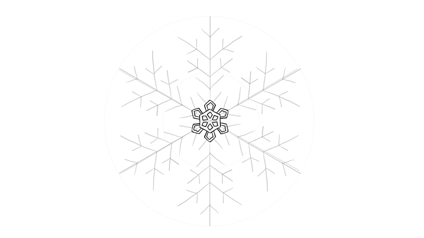 850x477 How To Draw A Snowflake - Snowflake Drawing Images