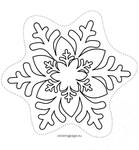 581x627 Snowflake Drawing At Free For Personal Use Free Printable - Snowflake Drawing Images