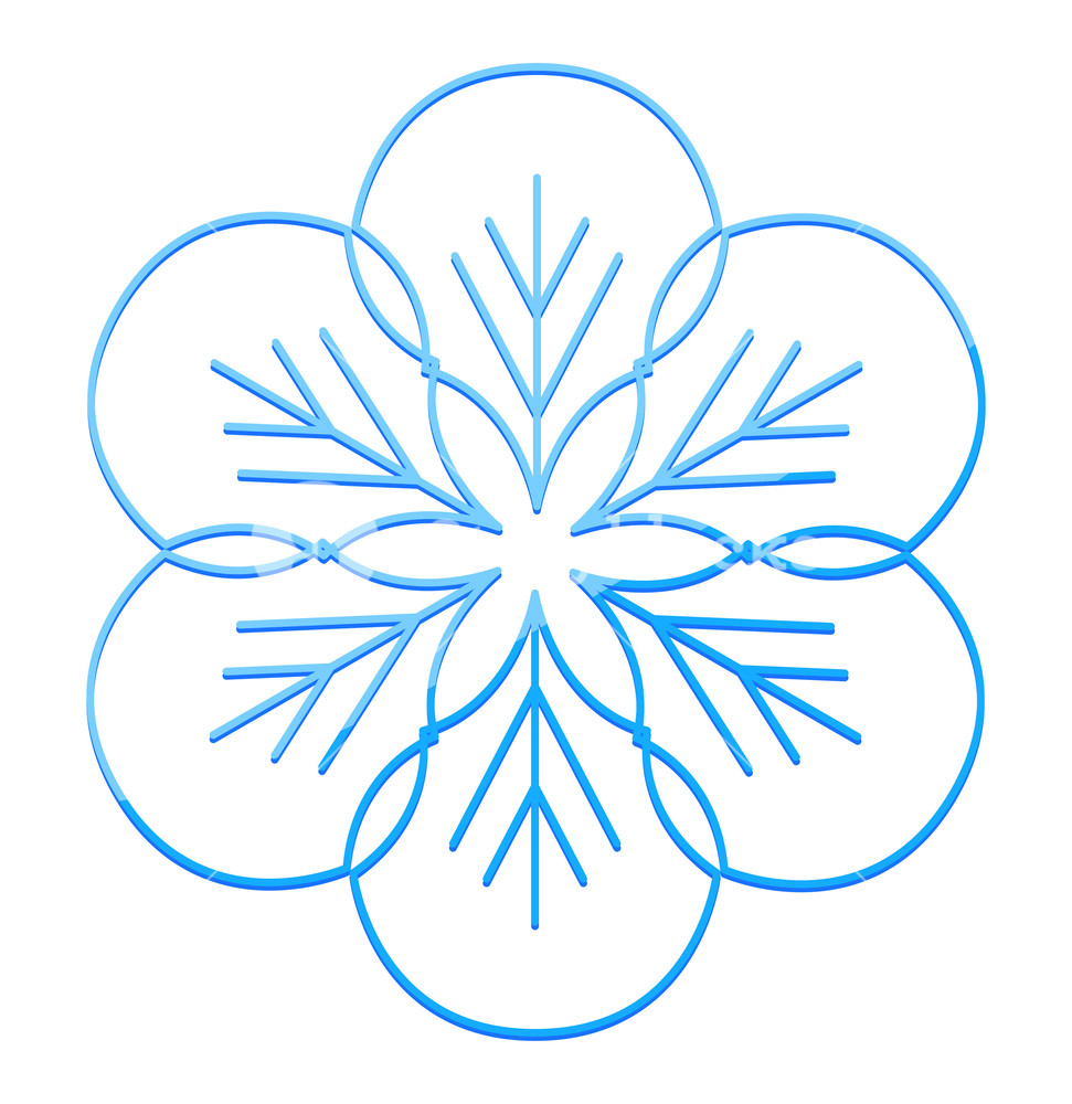 971x1000 Snowflake Drawing Royalty Free Stock Image - Snowflake Drawing Images