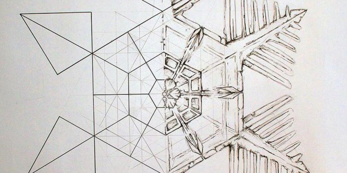 700x350 draw patterns of a snowflake events the weekend edition - Snowflake Drawing Images