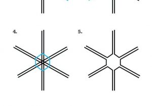300x210 snowflake drawing for kids snowflake drawing template - Snowflake Drawing Template