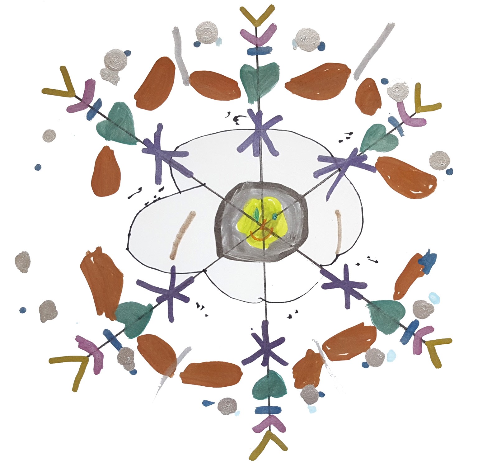 1594x1500 snowflake template easy to draw! art is basic an elementary - Snowflake Drawing Template