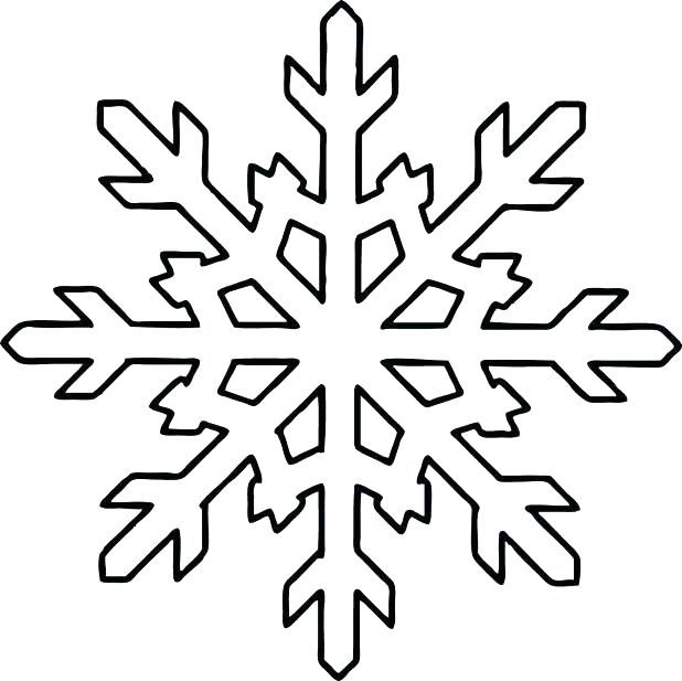 Snowflake Drawing Template at Explore collection