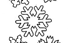 235x150 christmas coloring snowflakes snowflake line drawing - Snowflake Line Drawing