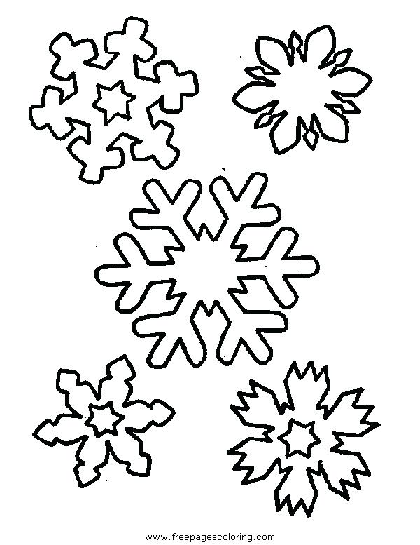 600x777 coloring pages snowflakes preschool for fancy draw paint snowflake - Snowflake Line Drawing