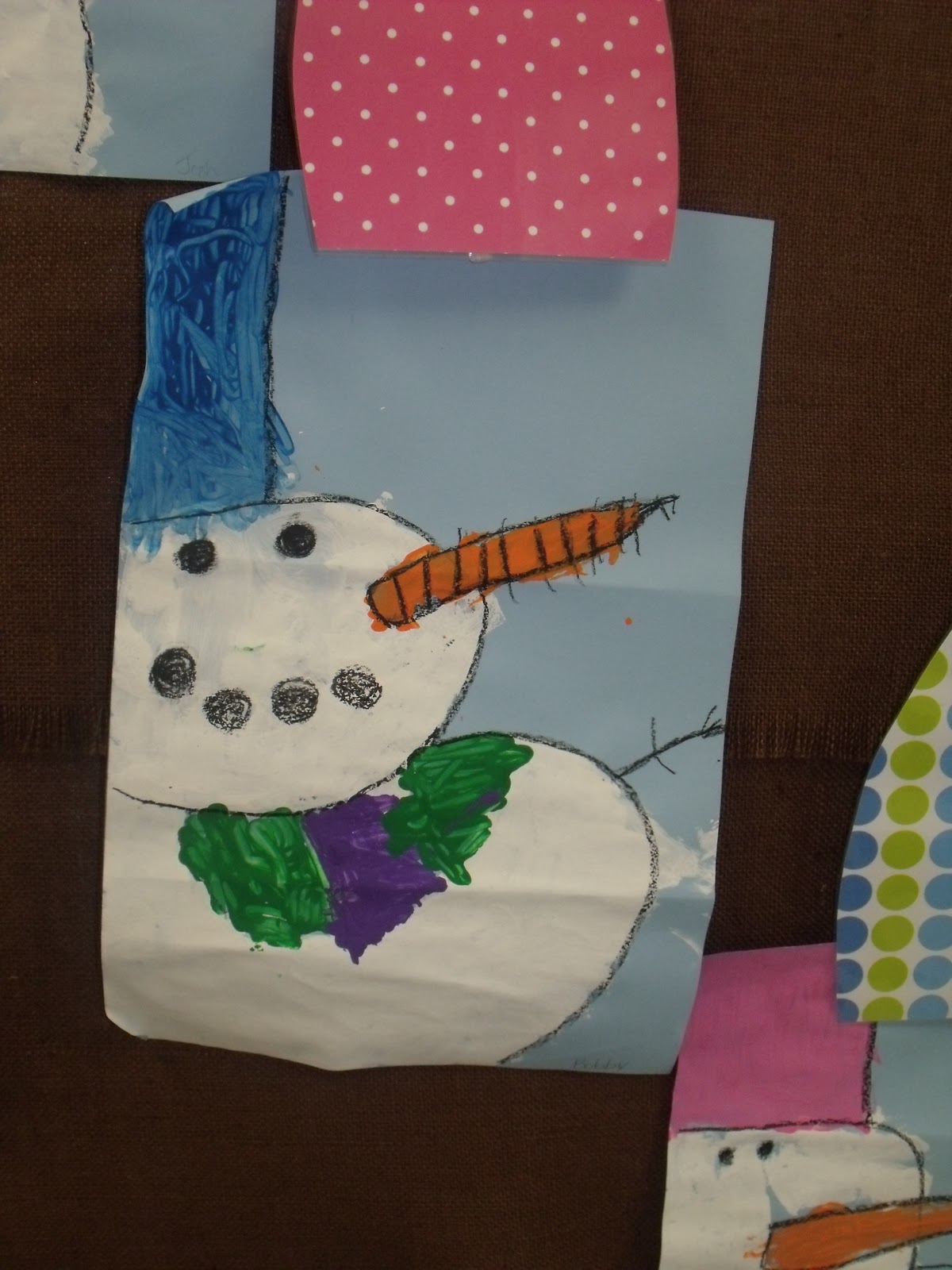 1200x1600 Snowman Fun! - Snowman Directed Drawing