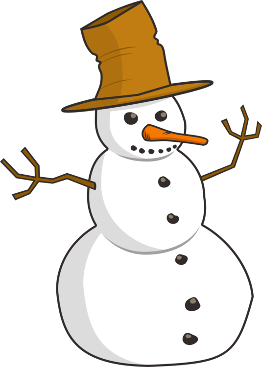 535x750 Computer Icons Snowman Drawing Download Winter Cc0 - Snowman Drawing