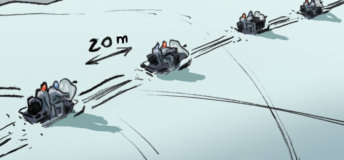 1140x530 how to operate a snowmobile - Snowmobile Drawing