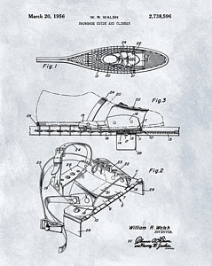 239x300 Snowshoes Drawings Fine Art America - Snowshoe Drawing