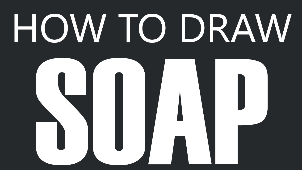 1280x720 How To Draw Soap - Soap Bar Drawing