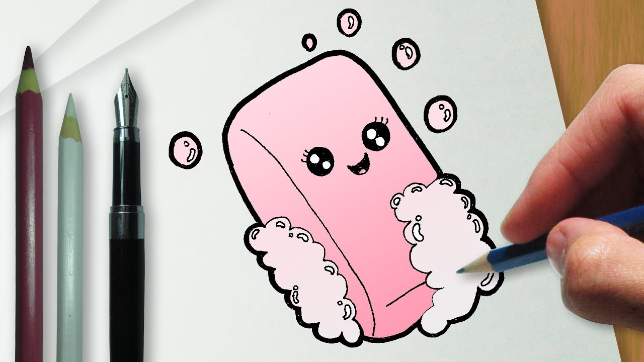 1280x720 How To Draw A Soap Kawaii - Soap Drawing