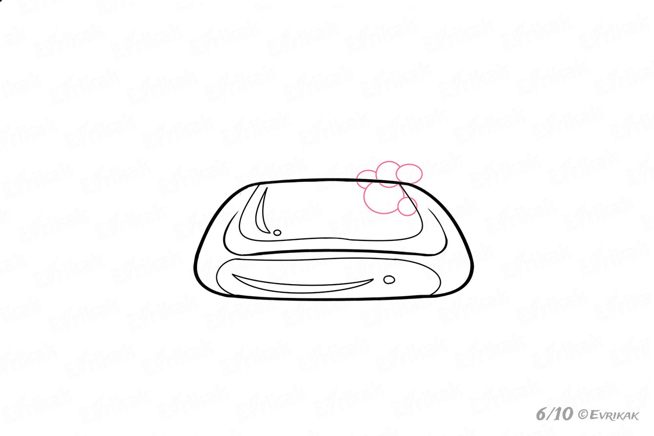 1300x867 How To Draw A Soap Step - Soap Drawing