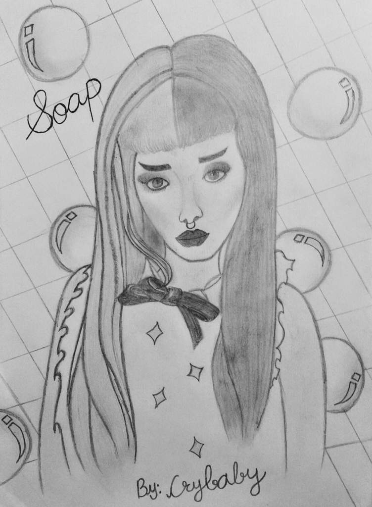 752x1024 Melanie Martinez Soap Drawing - Soap Drawing