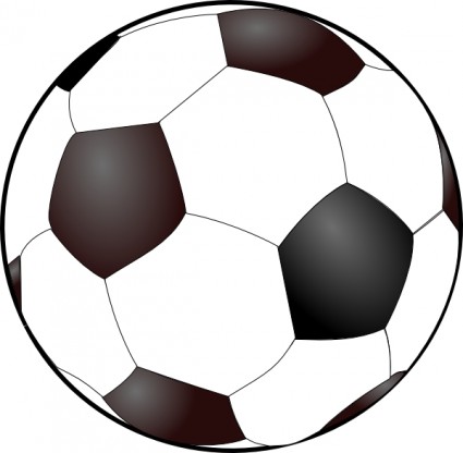 425x416 Cartoon Soccer Ball Clipart - Soccer Ball Cartoon Drawing