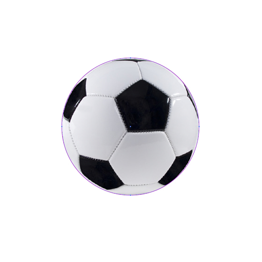 1000x1000 How To Create A Realistic Soccer Ball In Adobe Illustrator - Soccer Ball Cartoon Drawing