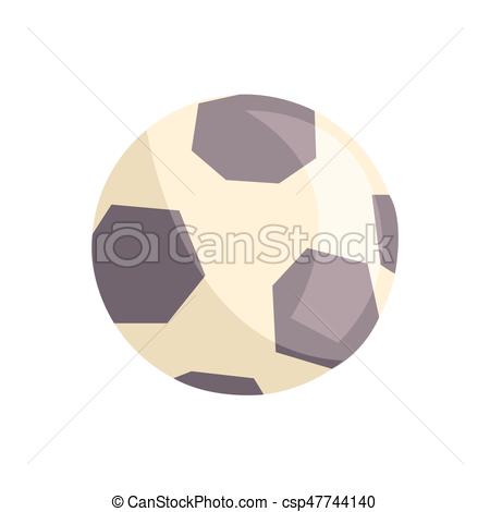 450x470 soccer ball or football ball cartoon vector illustration isolated - Soccer Ball Cartoon Drawing