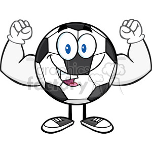 300x300 Soccer Clipart - Soccer Ball Cartoon Drawing