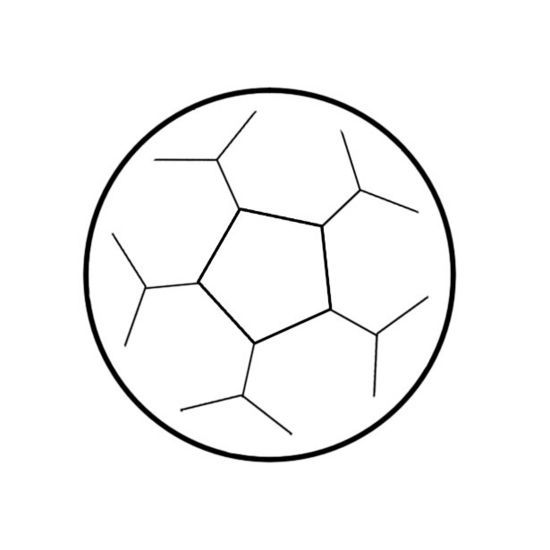 550x550 draw a soccer ball art project ideas soccer ball cake, soccer - Soccer Ball Drawing
