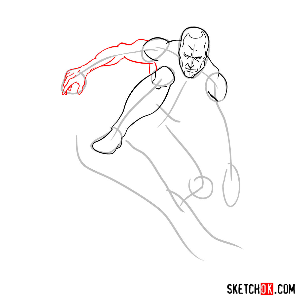 1200x1200 How To Draw Iceman - Soccer Ball Drawing Steps