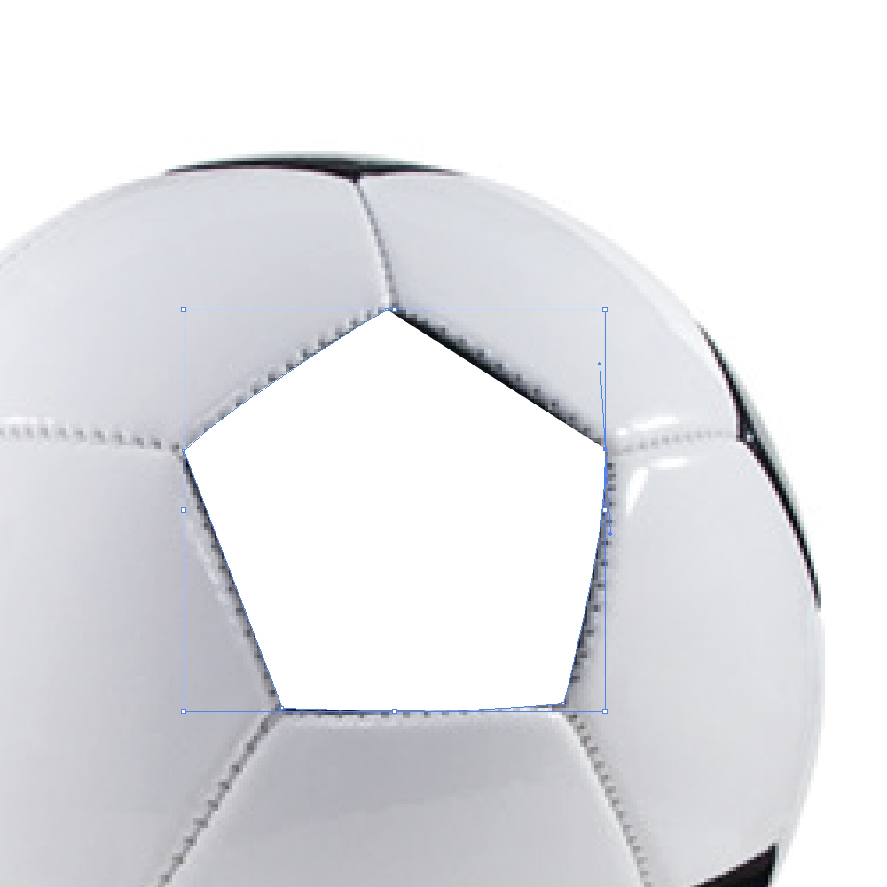 1000x1000 How To Create A Realistic Soccer Ball In Adobe Illustrator - Soccer Ball Drawing Template