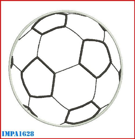 570x587 Soccer Ball Drawing Template - Soccer Ball Drawing Template