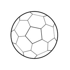 236x236 draw a soccer ball art project ideas soccer ball cake, soccer - Soccer Ball Line Drawing