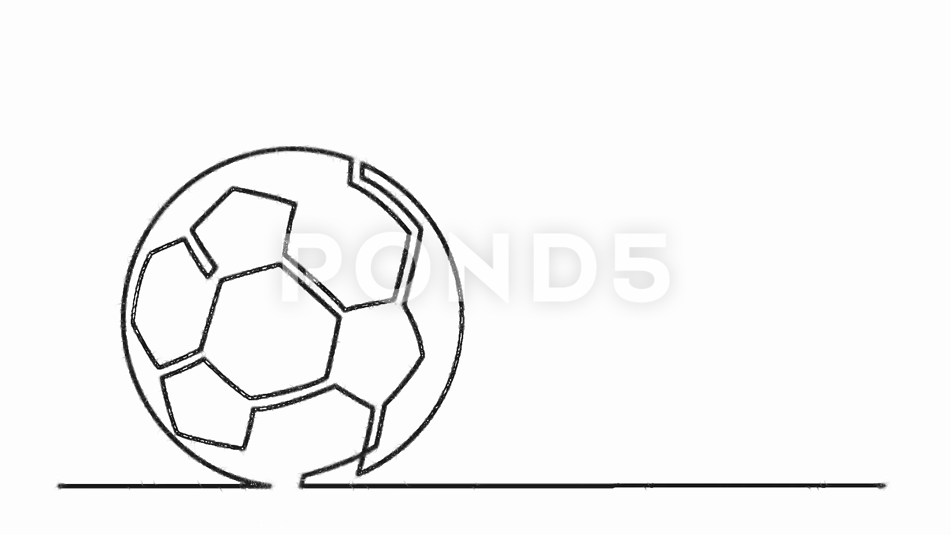 1920x1080 Soccer Ball Cool Sports Equipment Drawings - Soccer Ball Line Drawing