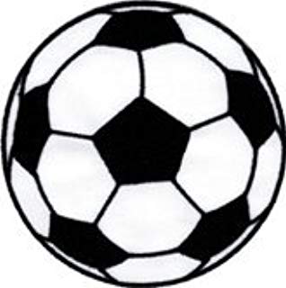 318x320 flaming soccer ball patch embroidered world cup iron - Soccer Ball Line Drawing